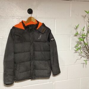 Boys Nautica Winter Coat Size M 10/12 - Gently Used